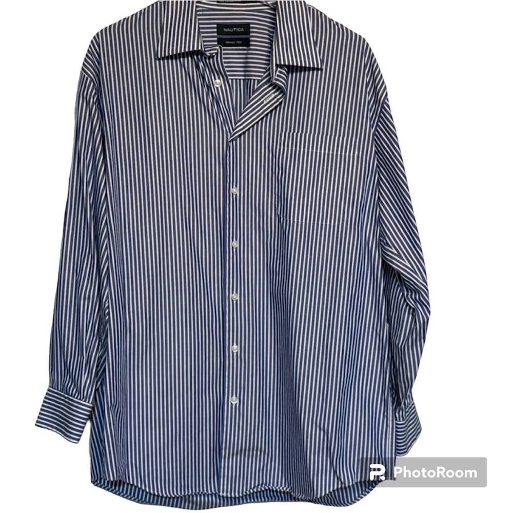 NAUTICA Wrinkle Free Dress Shirt